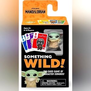Funko Star Wars: The Mandalorian Something Wild! Card Game w/ Grogu Pocket Pop!